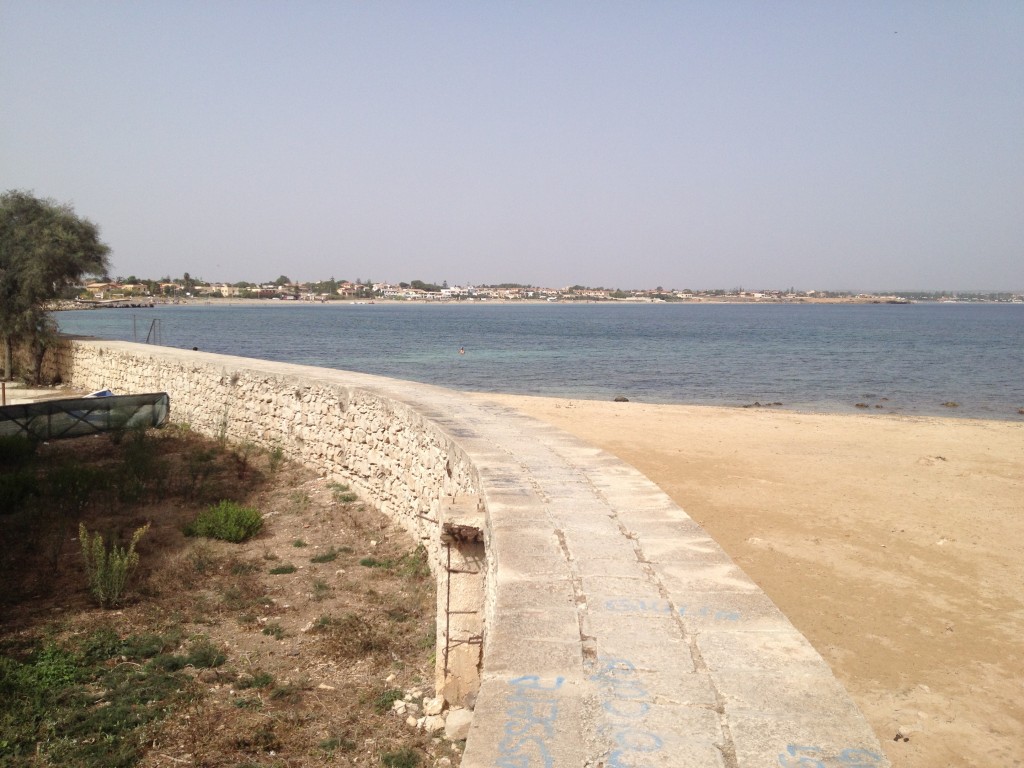 La plage de Marzamemi